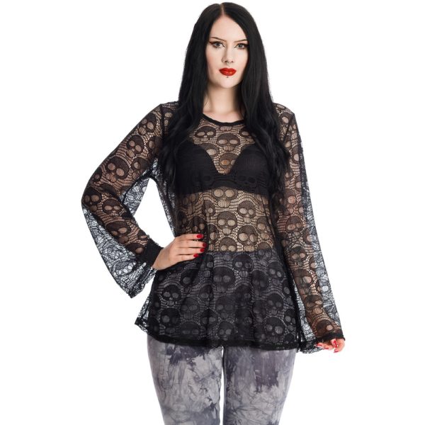 LACE-SKULL-TOP