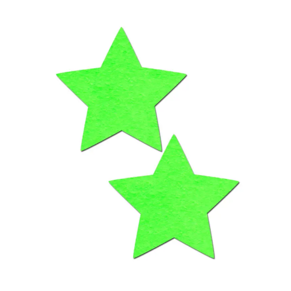 Glowing-Green-Star-Pasties-1