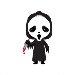 Scream-Sticker