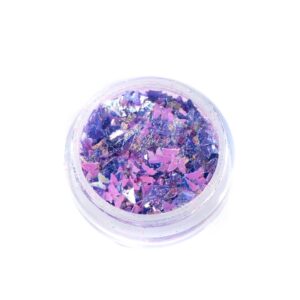 Cher-Iridescent-Purple-Chunky-Glitter-Mix-with-Butterflies