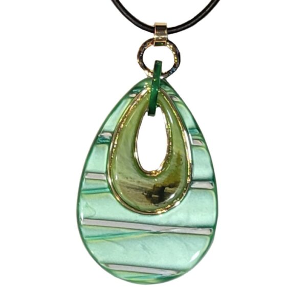 Green-Striped-Pendant