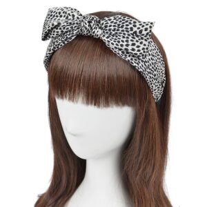 Black-White-Bow-headband-Photoroom