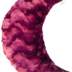 Maroon-Minky-Moon-Pillow