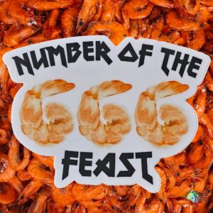 Number-The-Feast-Sticker
