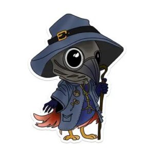 Plague-Doctor-Sticker