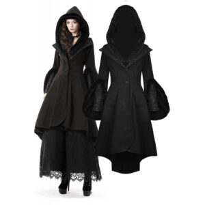 Gothic-lady-woolen-cocktail-coat-2