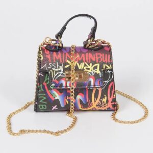 Graffiti-Mini-Handle-Bag