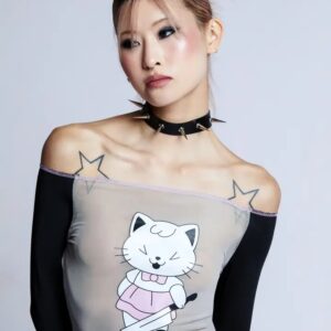 Psycho-Kitty-Off-Shoulder-Top
