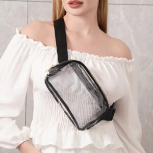 Transparent-Sling-Belt-Bag-Black