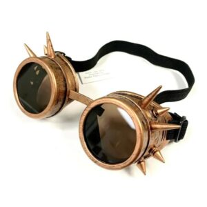 Vintage-Steampunk-Spike-Goggles-Bronze