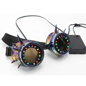 Vintage-Steampunk-Spike-Goggles-Rainbow-LED
