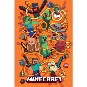 Minecraft-Funtage-Montage-Maxi-poster