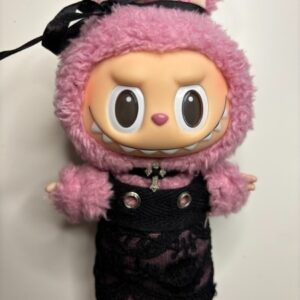 Black-Lace-Grommet-Dress