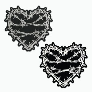 Barbed-Wire-Heart-Pasties-Reflective-Nipple-Covers-1