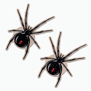 Black-Widow-Pasties-Sparkling-Velvet-Halloween-Nipple-Covers-1