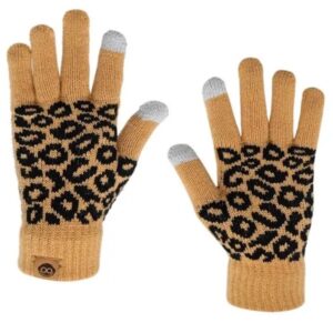 Leopard-Pattern-Gloves