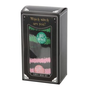 Set-of-2-Good-Witch-Bad-Witch-Fluffy-Striped-Socks-2