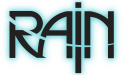 Rain Logo vector glow